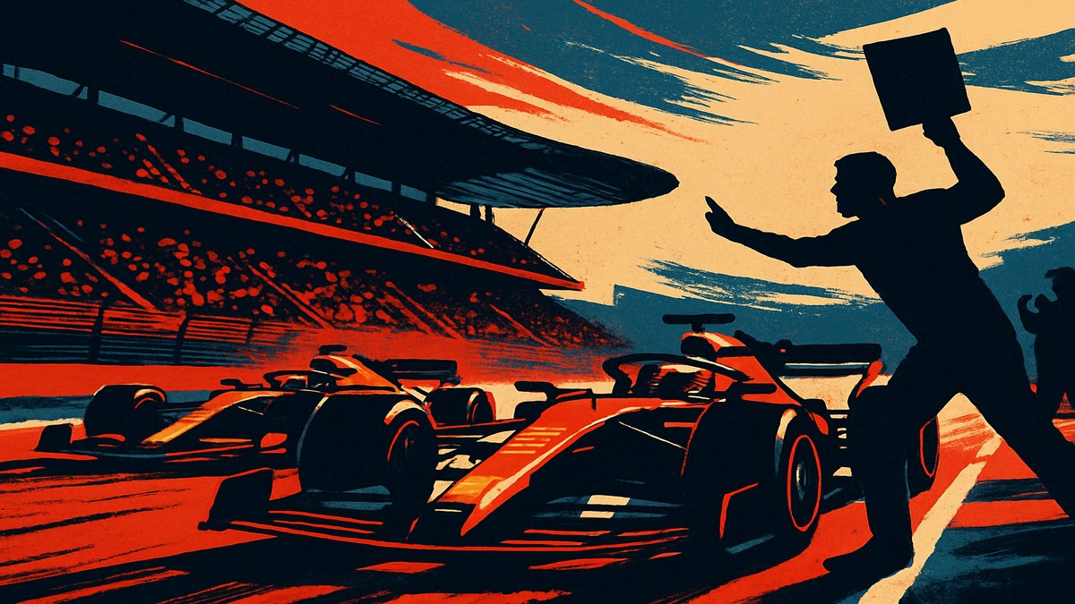 Formula 1 Chinese GP: Verstappen Dominates Sprint as McLaren Challenges Red Bull's Rear Wing — illustration