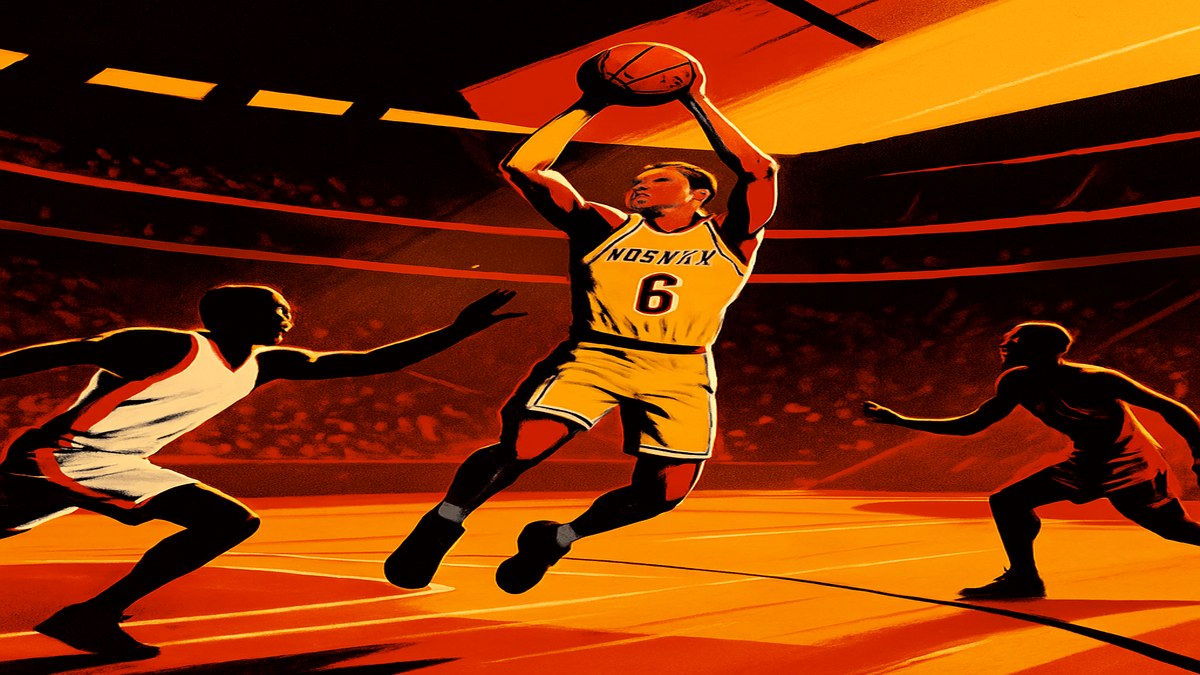 Luke Kennard's 28-Point Burst Leads Lakers to Overtime Win in Playoff Opener — illustration