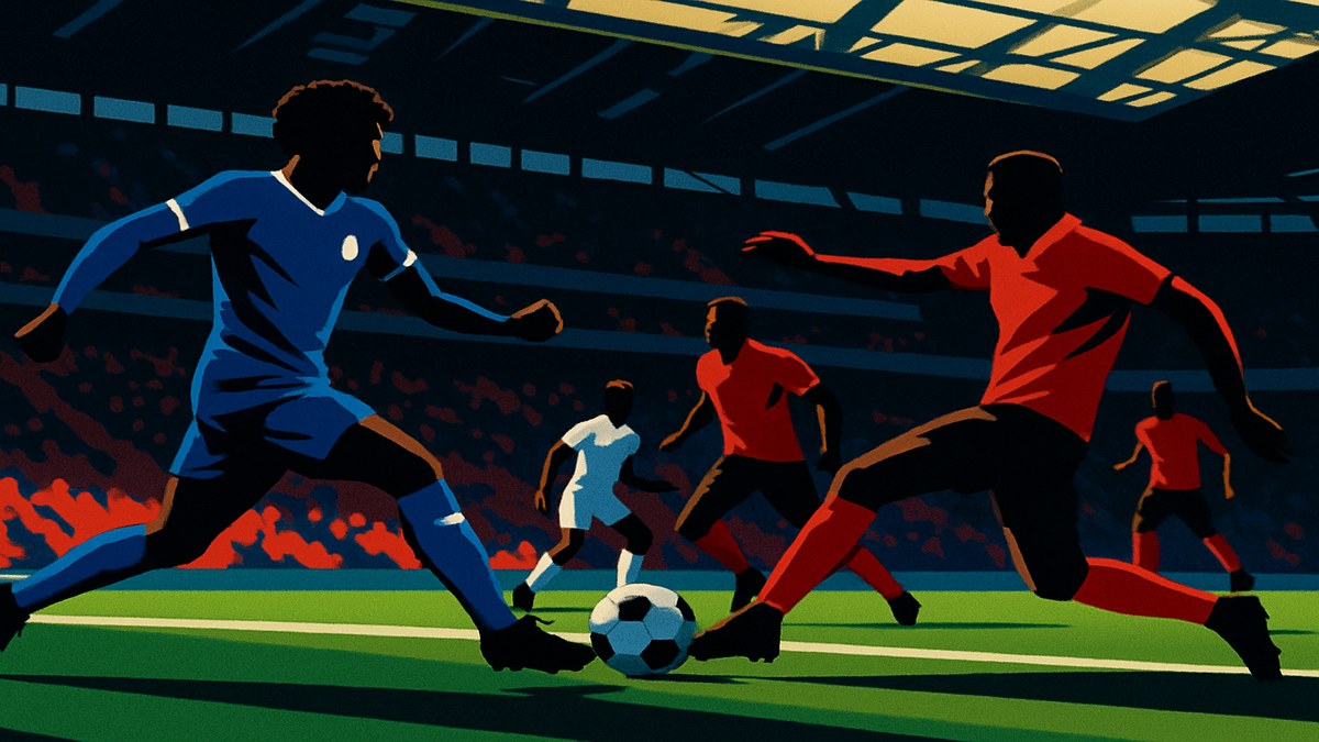 Premier League Saturday: Chelsea vs Man United Headlines Action-Packed Day — illustration