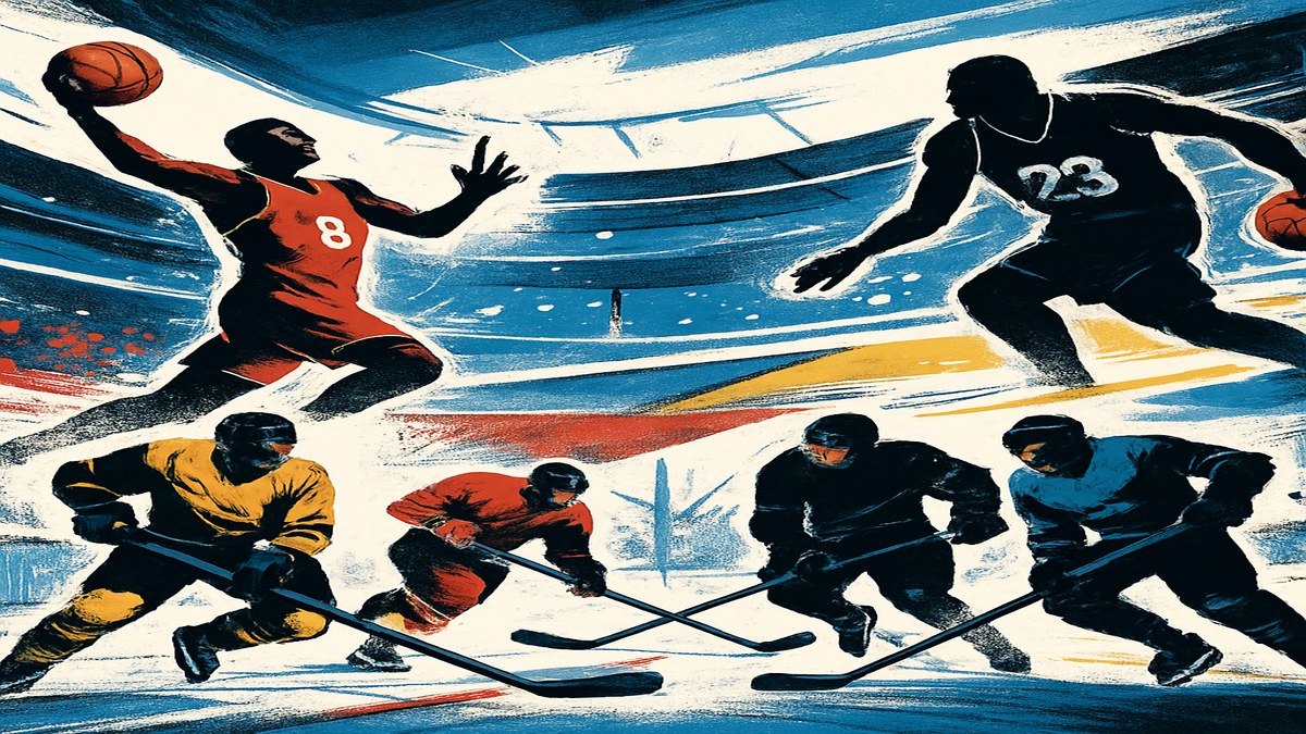 The Biggest Playoff Day of 2026: NBA and NHL Game 1s Share the Spotlight — illustration