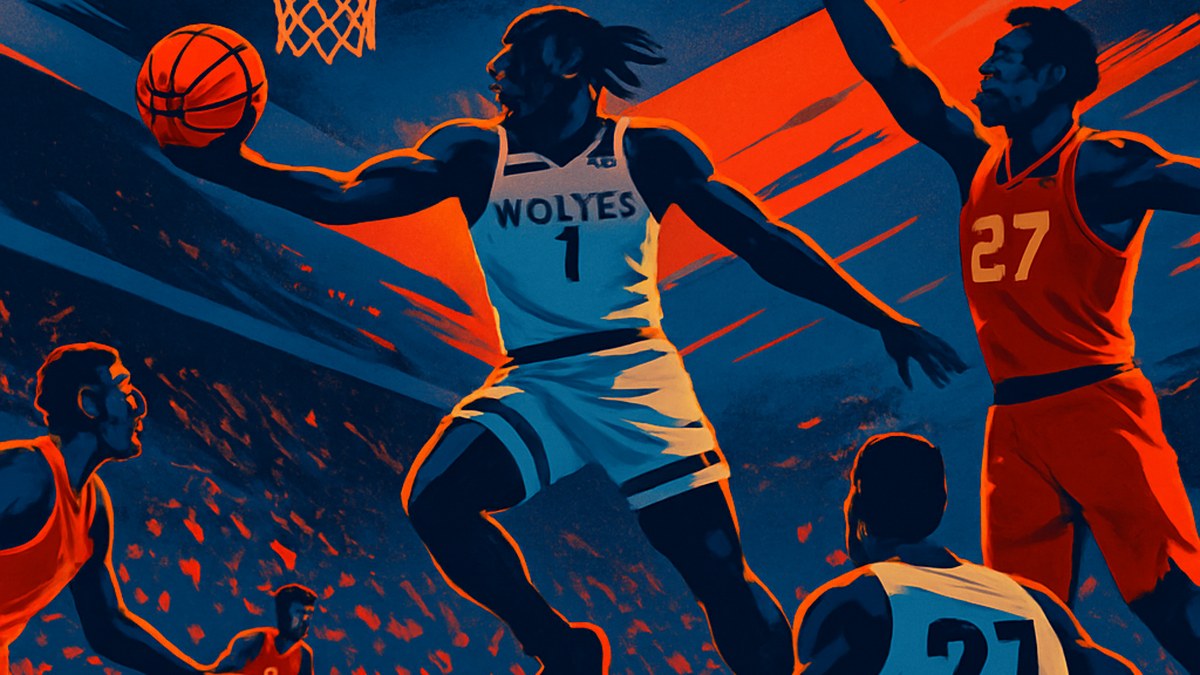 Timberwolves Dominate Nuggets: Edwards, Gobert Shine in Series Lead — illustration